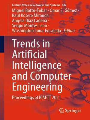 cover image of Trends in Artificial Intelligence and Computer Engineering